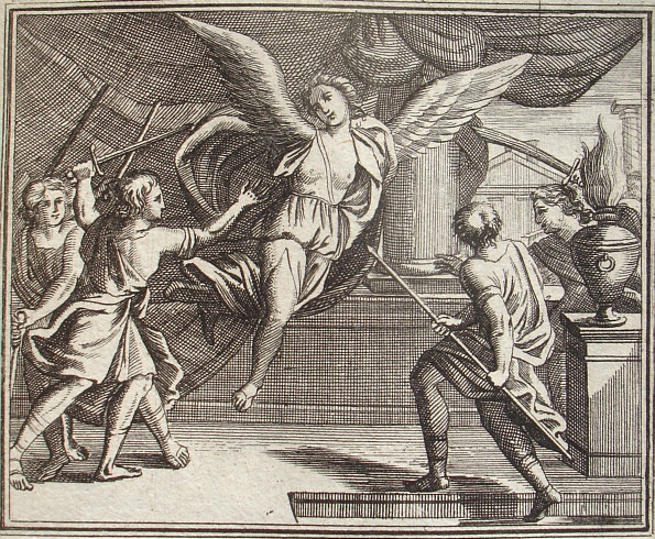 effugit natorum vulnera Combe.  